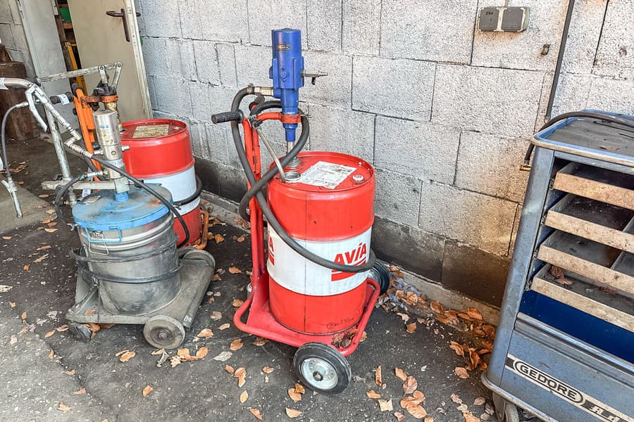 Ölfasswagen